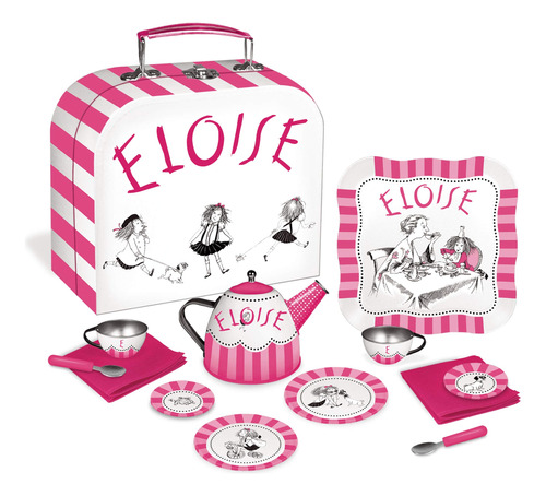 Yottoy Coleccion Eloise | Juego De Te De Lata Para Ninos De 