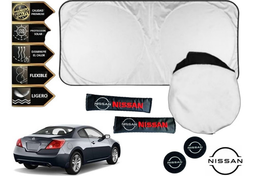 Cubresol + Almohadillas + 2 P.vasos Altima Coupe 2012