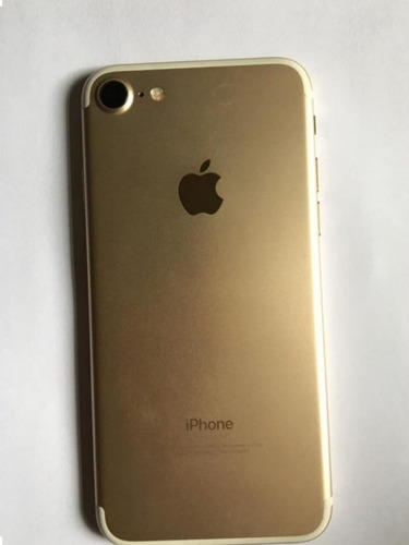 Carcaça iPhone 7 Gold Original Retirada  C/câmera Traseira