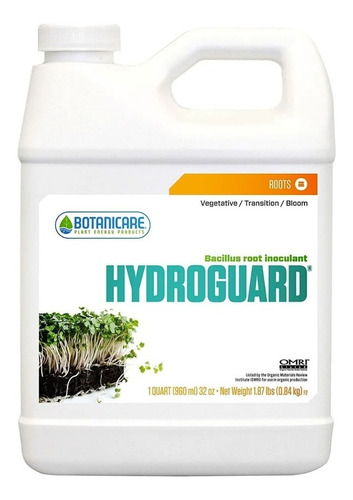 Hydroguard Enraizador Concentrado Cultivo Hidropónia Indoor