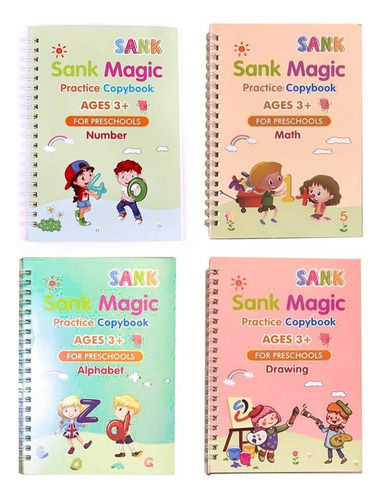 Magic Practice Copybook Inglés Tracing Escritura Libro De Di