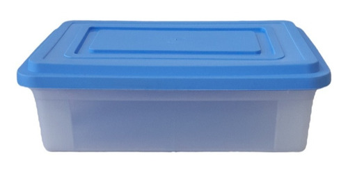 Organizador Caja 36 Litros Plastico C/tapa Canasto Apilable