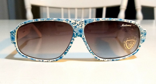 Lentes Vintage D'leon Madonna Gafas De Sol Blanco