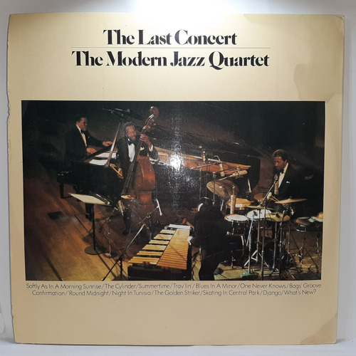 Vinilo (lp) The Modern Jazz Quartet- The Last Concert (2lp)