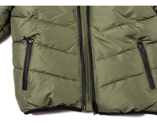 Parka Con Capucha Niño Verde Pillin (pvv837ver)