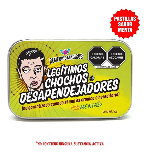 Legítimos Chochos Desapendejadores - Pastillero Remedios Mág