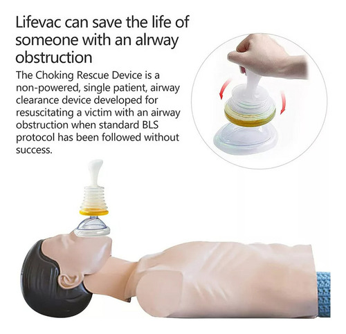 Kit Portátil Lifevac Family Rescue De 1 Unidad