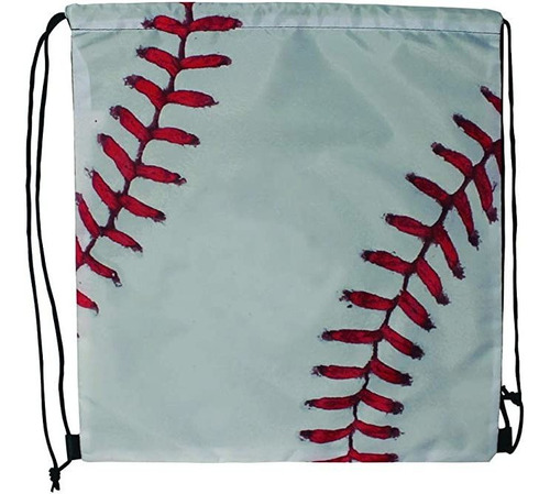 Mochila Deportiva Con Cordón, Juego De 6, Beísbol, Talla .