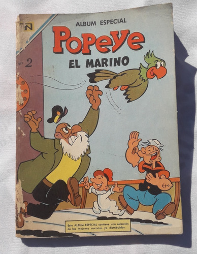 Historieta * Popeye El Marino* Nº 2 Edit. Novaro Acme Agency