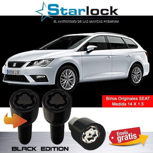 Leon St Starlock Birlos De Seguridad Envio Express