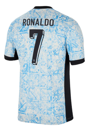 Jersey Cristiano Ronaldo Portugal Visita Jugador 2024