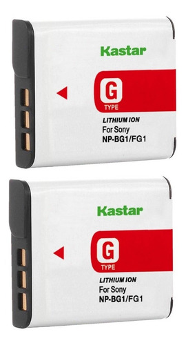 Imagen 2 de 2 de Cargador + 2 Baterías Sony Cibershot Np-bg1 Dsc W3 Oferta!