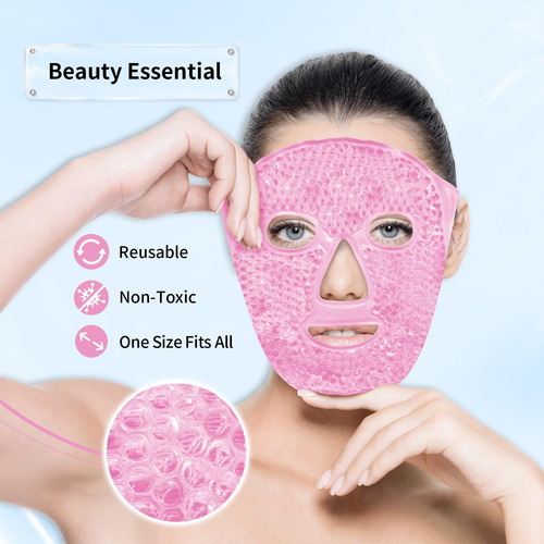 Juego De Mascarilla Refrescante Para Los Ojos Y Mascarilla F
