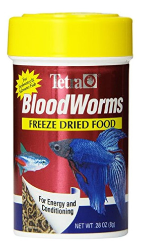 Tetra Blood Worms Freeze Dried Treat