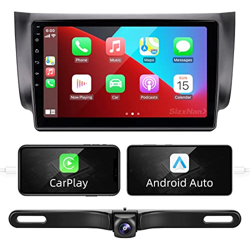 Para Sentra, Android 10 Pantalla Táctil Compatible Car...