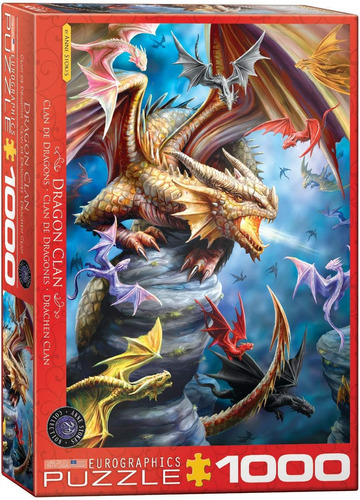 Eurographics Dragon Clan Por Anne Stokes Puzzle De 1000 Piez