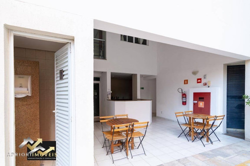 Apartamento Com 1 Dormitório Para Alugar, 44 M² Por R$ 1.480/mês - Centro - Santo André/sp - Ap2409