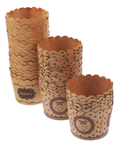 Vasos De Papel Para Hornear Desechables A Prueba De Grasa, 1