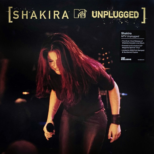 Shakira Mtv Unplugged Lp Nuevo Doble