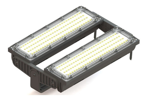 Kit 16 Refletor 200w Led Osram 18000lm Bivolt Ip66 Combate