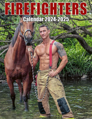 Libro: Firefighters Calendar : 24 Months Calendar Jan 2024 T