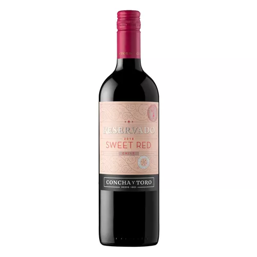 Imagem 1 de 1 de Vinho tinto suave Uvas Diversas Reservado Sweet Red 2018 adega Concha y Toro 750 ml