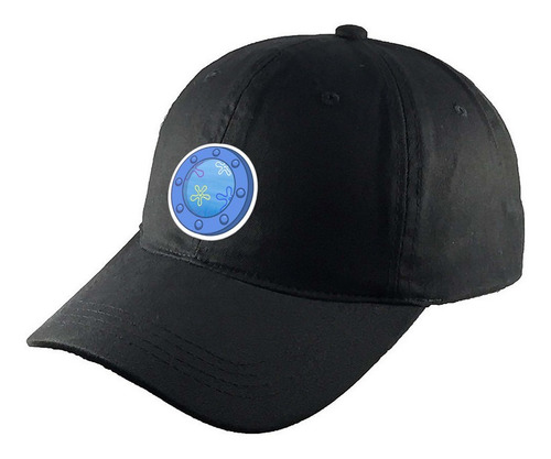 Gorra Clasica Algodón Negra Bob Esponja R34