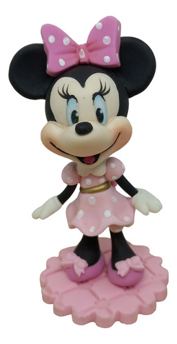 Minnie Mouse En Porcelana Fria.