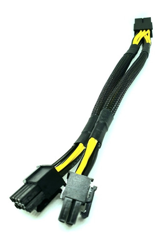 Pcie-e Cable Spliter Pcie 8 Pin Hembra A Dos 8 Pin 6 +2 