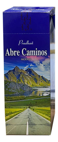 Incienso Hexagonal Abre Caminos 6 Tubos- Ambienteyaromas