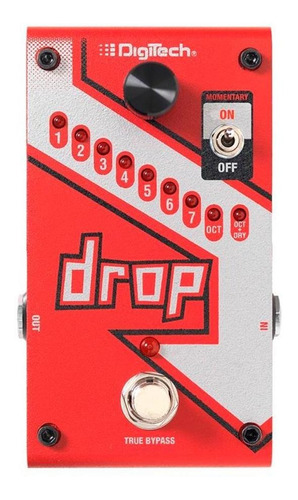 Pedal Digitech The Drop Polyphonic Tune Pitch Shifter Fonte