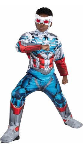 Disfraz De Capitan América De Marvel Para Niño Avengers