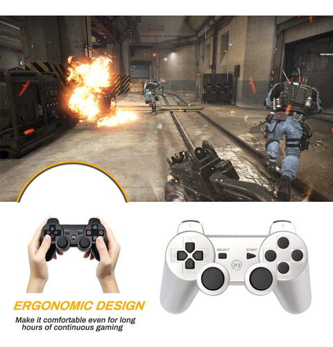 Controlador Inalámbrico Ps3 Con Carga Usb Para Consola
