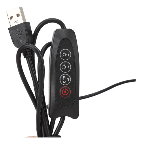 Lupa Led De Vidrio Con Iluminación Flexible De 5 Aumentos