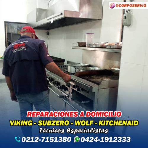 Técnico Cocina Industrial Lavadora Horno Reparación Nevera