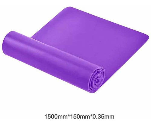 Imagen 6 de 6 de Bandas Elasticas Yoga Pilates Aerobics Fitness 1.5m