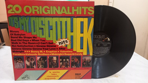 It's My Discothek 20 Original Hits Lp Vinilo 1978 C/nuevo Nm