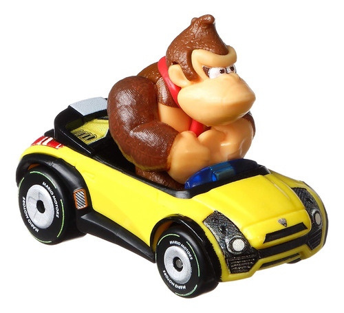 Hot Wheels Die Cast Mario Kart Donkey Kong Sport Coupe