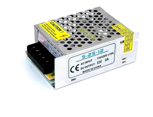 Fuente Conmutada De Alimentación 12v 2a 24w, 110/220vca