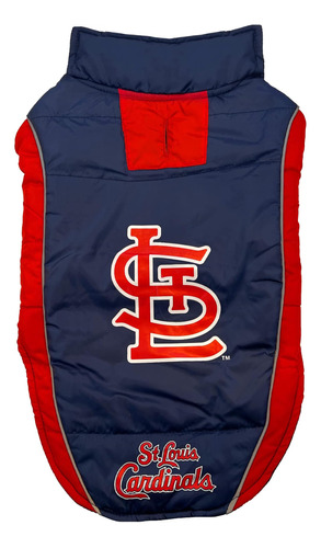 Pets First Mlb St Louis Cardinals Chaleco Acolchado Para Y E