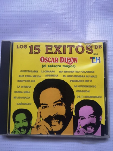 Oscar D León 15 Éxitos Disco Compacto Original 