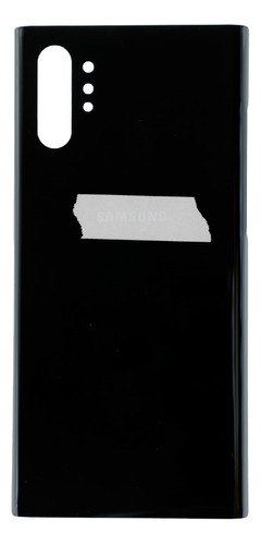 Tapa De Cristal Compatible Con Samsung Note 10 Plus Negro 