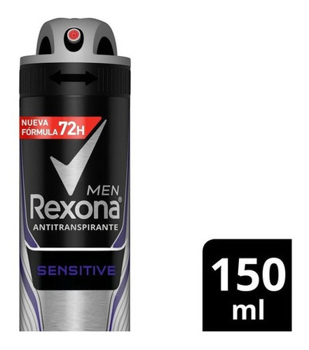 Rexona Men Sensitive Antitranspirante Aerosol 150ml