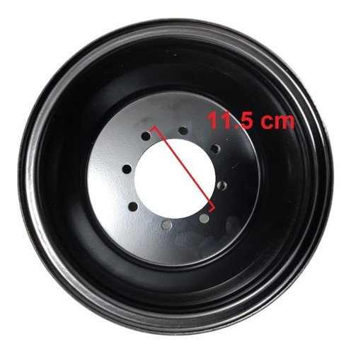 Imagen 2 de 9 de Llanta Trasera 10 Cuatri Multicentro Honda Yamaha Bt Top R