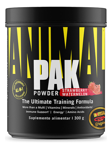 Polvo Animal Pak, 300 g, universal, en maceta, sandía