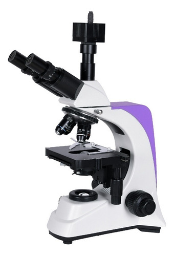 Microscopio Trinocular Profesional Con Pantalla 7 Pulgadas