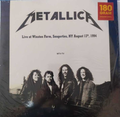 Metallica Live At Winston Farm, Saugerties Vinilo Eu [nuevo]
