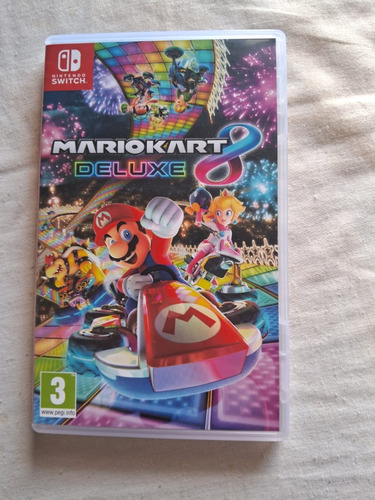 Cartucho De Game Switch Mário Kart 8 Deluxe