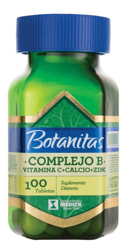 Complejo B + Vitamina C X 100 - Unidad a $265