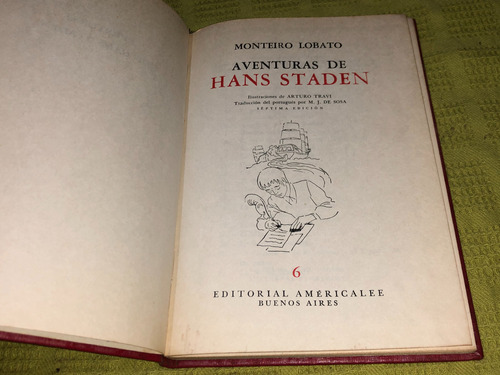 Aventuras De Hans Staden - Monteiro Lobato - Américalee